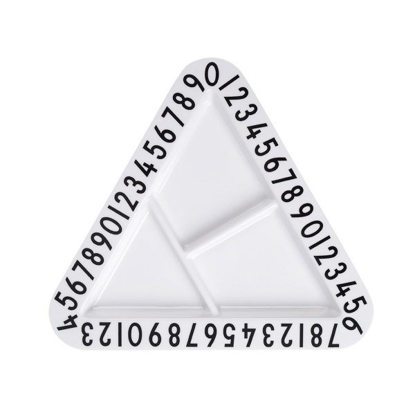 Design Letters - AJ Melamin Snackteller Design Letters - AJ Melamin Snackteller