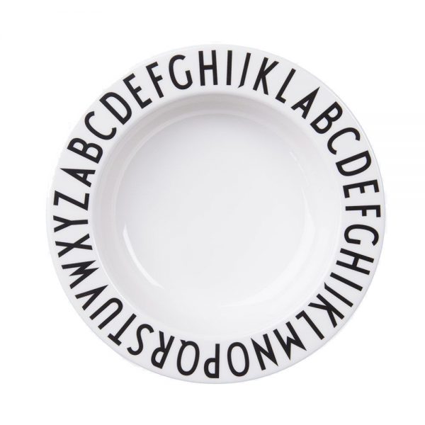Design Letters Deep Melamin plate Suppenteller Design Letters Deep Melamin plate Suppenteller