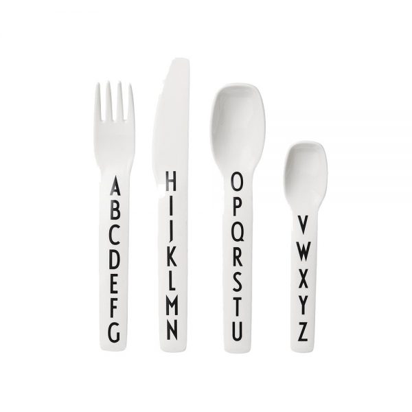 Design Letters Kids cutlery-set Besteck-Set 4-teilig Design Letters Kids cutlery-set Besteck-Set 4-teilig