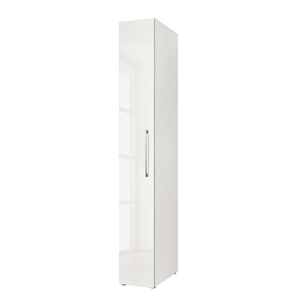 Drehtürenschrank KSW I - Hochglanz Alpinweiß - 30 cm (1-türig) Drehtürenschrank KSW I - Hochglanz Alpinweiß - 30 cm (1-türig)