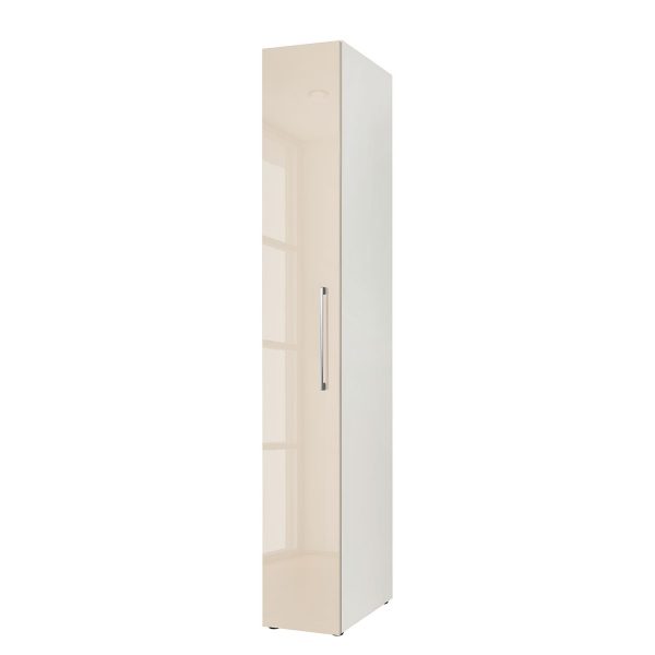 Drehtürenschrank KSW I - Hochglanz Macchiato - 30 cm (1-türig) Drehtürenschrank KSW I - Hochglanz Macchiato - 30 cm (1-türig)