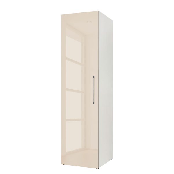 Drehtürenschrank KSW III - Hochglanz Macchiato - 176 cm Drehtürenschrank KSW III - Hochglanz Macchiato - 176 cm