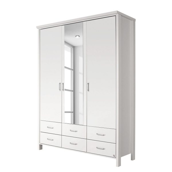 Drehtürenschrank Trondheim - 144 cm (3-türig) Drehtürenschrank Trondheim - 144 cm (3-türig)