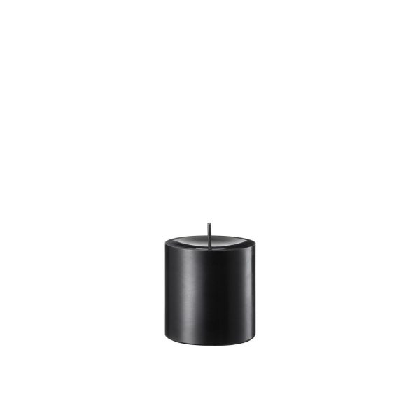 Engels Stumpenkerzen schwarz Engels Stumpenkerzen schwarz