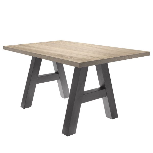 Esstisch Leeton l - Eiche Sägerau Dekor - 160 x 90 cm Esstisch Leeton l - Eiche Sägerau Dekor - 160 x 90 cm