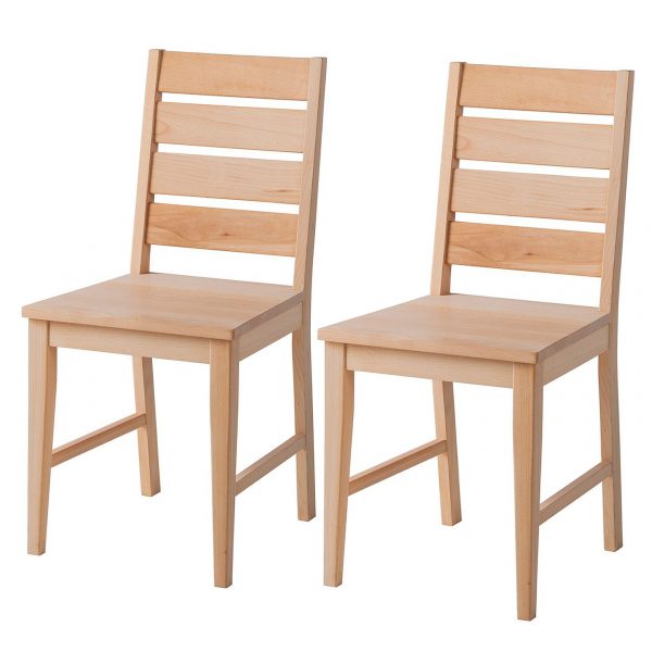 Esszimmerstuhl TanamiWOOD I (2er-Set) - Massivholz - Buche Esszimmerstuhl TanamiWOOD I (2er-Set) - Massivholz - Buche
