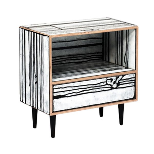 Established & Sons - WrongWoods Nachttisch Established & Sons - WrongWoods Nachttisch