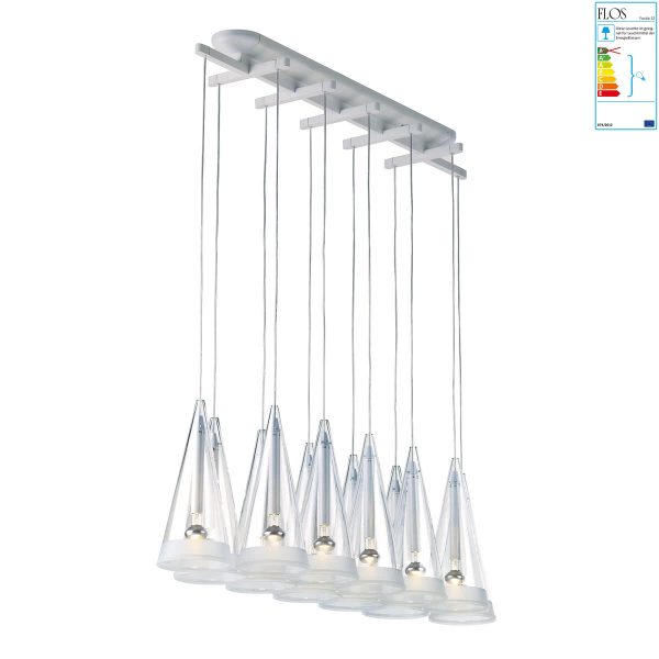 Flos - Fucsia Pendelleuchte 12Transparent Flos - Fucsia Pendelleuchte 12Transparent