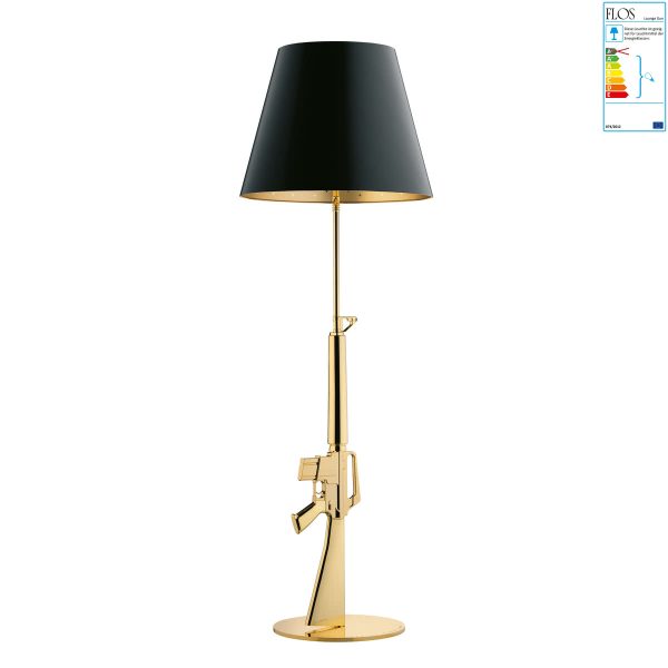 Flos - Lounge Gun StehlampeSchwarzT:56 H:169 Flos - Lounge Gun StehlampeSchwarzT:56 H:169