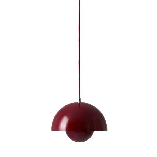 Flowerpot Pendelleuchte dunkelrot Flowerpot Pendelleuchte dunkelrot