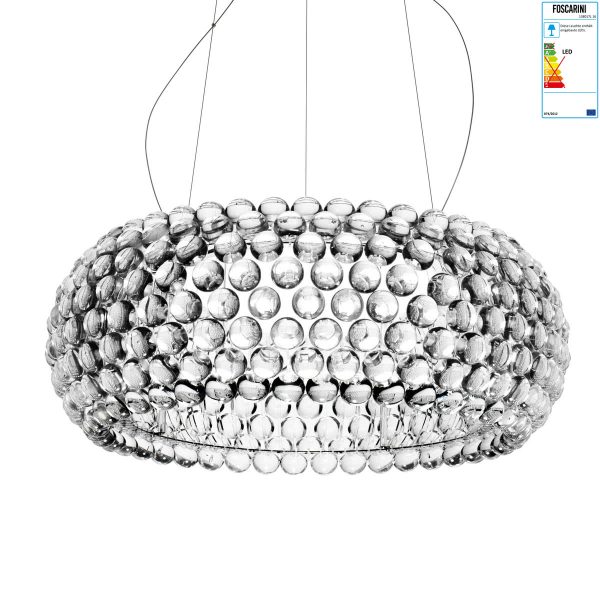 Foscarini - Caboche LED Pendelleuchte transparent Foscarini - Caboche LED Pendelleuchte transparent