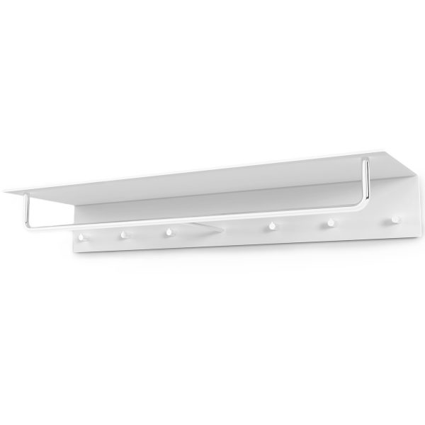Frost - Unu Wandgarderobe mit Haken und Stange Frost - Unu Wandgarderobe mit Haken und Stange