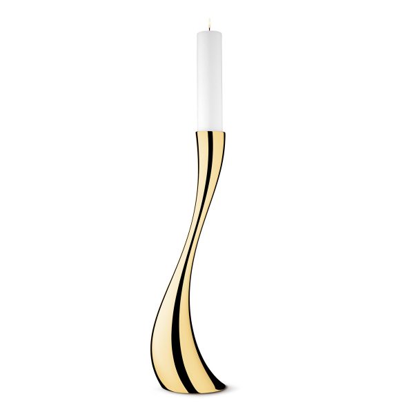 Georg Jensen - Cobra Bodenkerzenleuchter (Gold 18 kt) Georg Jensen - Cobra Bodenkerzenleuchter (Gold 18 kt)
