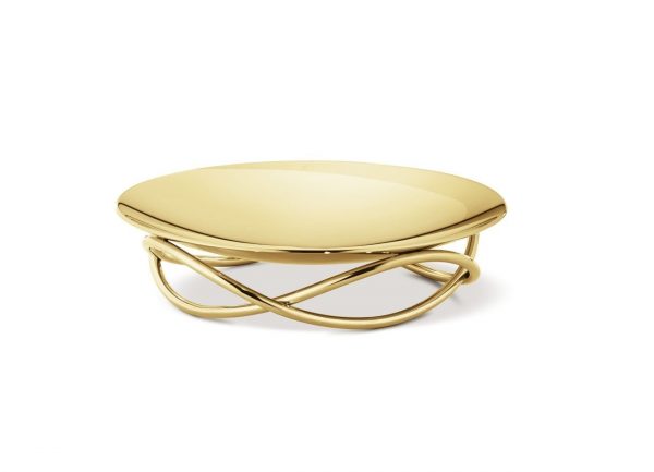 Georg Jensen Glow Schale mit Goldauflage Georg Jensen Glow Schale mit Goldauflage