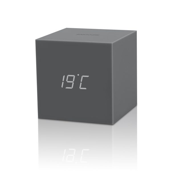 Gingko Gravity Cube Click Clock Wecker Gingko Gravity Cube Click Clock Wecker