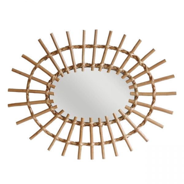 HK living Willow Mirror oval Spiegel HK living Willow Mirror oval Spiegel