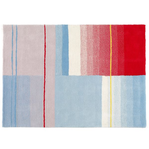 Hay - Colour Carpet 02 (hellblau / rot / créme)Verschiedene FarbenT:170 B:240 Hay - Colour Carpet 02 (hellblau / rot / créme)Verschiedene FarbenT:170 B:240