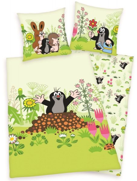 Herding Der kleine Maulwurf Bettwäsche-Set Herding Der kleine Maulwurf Bettwäsche-Set