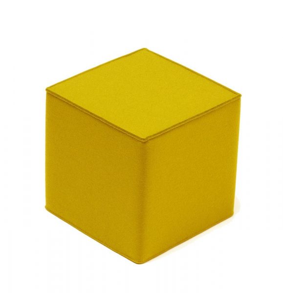 Hey-SIGN Quart Sitzhocker quadratisch aus Naturfilz Hey-SIGN Quart Sitzhocker quadratisch aus Naturfilz