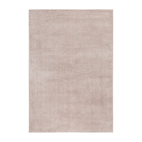 Hochflorteppich Cala Bona - Kunstfaser - Warmes Beige - 120 x 170 cm Hochflorteppich Cala Bona - Kunstfaser - Warmes Beige - 120 x 170 cm