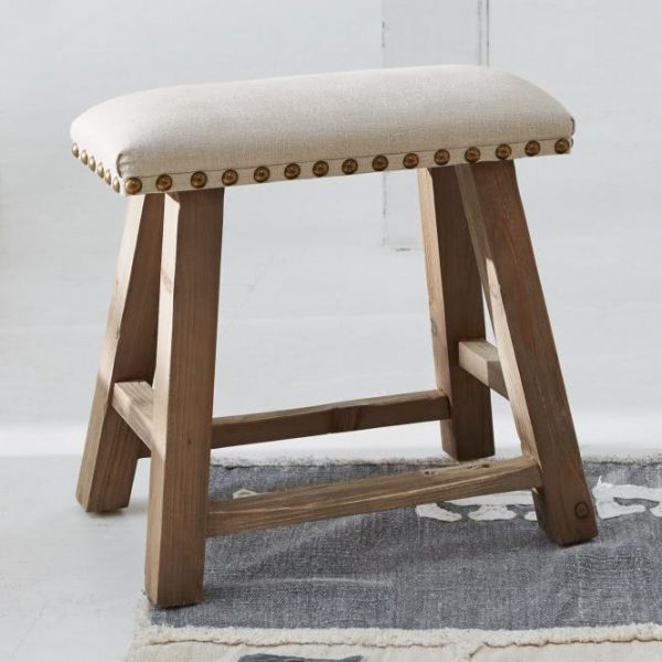 Hocker Padraig braun H/B/T ca. 45/46/31 cm Hocker Padraig braun H/B/T ca. 45/46/31 cm