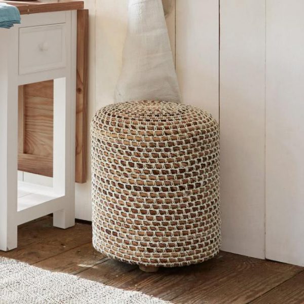 Hocker Sandis braun H/Ø ca. 40/40 cm Hocker Sandis braun H/Ø ca. 40/40 cm
