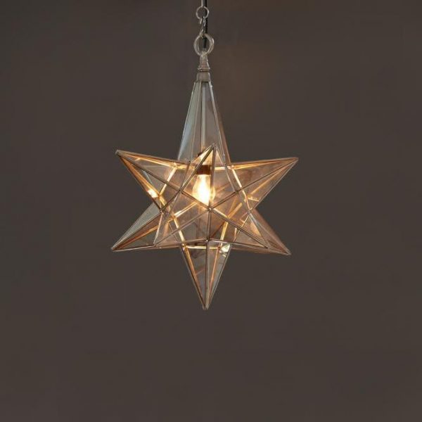 Hängelampe Asterion klar H/B/T ca. 62/45/45 cm Hängelampe Asterion klar H/B/T ca. 62/45/45 cm