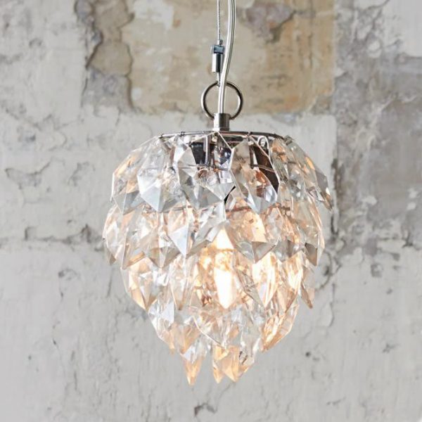 Hängelampe Irradiant klar H/Ø ca. 23/20 cm Hängelampe Irradiant klar H/Ø ca. 23/20 cm