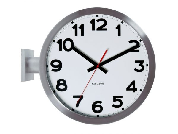 Karlsson Double Sided Numbers Wanduhr Karlsson Double Sided Numbers Wanduhr