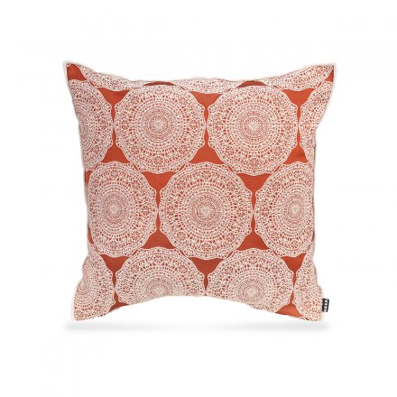 Kissen Ballet 60x60cm terra braun 54% Polyester/46% Baumwolle Kissen Ballet 60x60cm terra braun 54% Polyester/46% Baumwolle