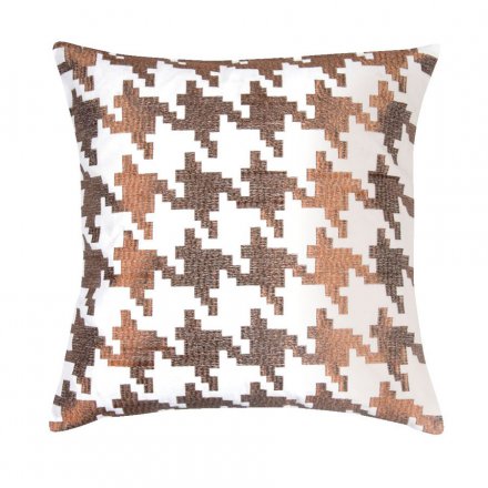 Kissenbezug Dejay kupfer 45 x 45 cm braun Kunststoff Kissenbezug Dejay kupfer 45 x 45 cm braun Kunststoff