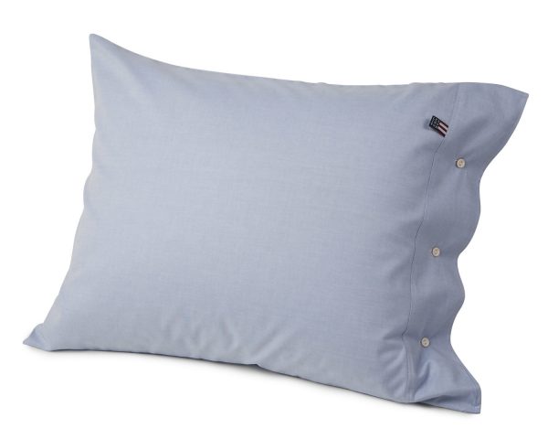 LEXINGTON Authentic Pin Point Oxford Kopfkissen-Bezug uni LEXINGTON Authentic Pin Point Oxford Kopfkissen-Bezug uni