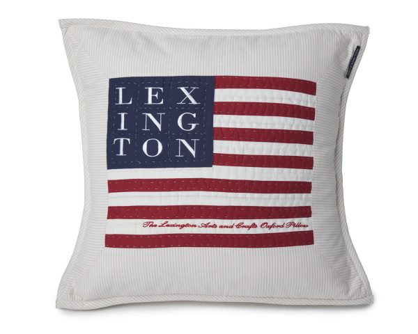Lexington Arts & Craft Sham Kissenhülle mit Flagge & Logo Lexington Arts & Craft Sham Kissenhülle mit Flagge & Logo