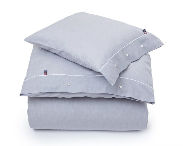 Lexington Gray Chambray Bettdecken-Bezug Lexington Gray Chambray Bettdecken-Bezug
