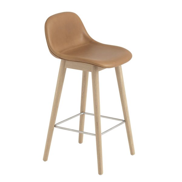 Muuto - Fiber Barhocker mit Rückenlehne Muuto - Fiber Barhocker mit Rückenlehne