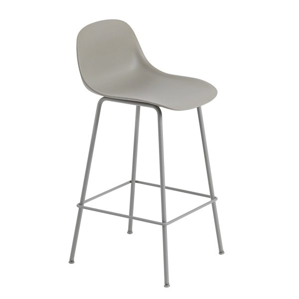 Muuto - Fiber Barhocker mit Rückenlehne Muuto - Fiber Barhocker mit Rückenlehne