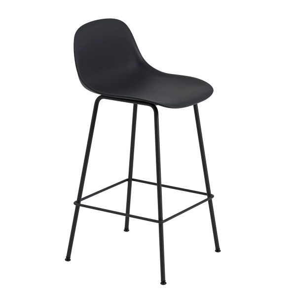 Muuto - Fiber Barhocker mit Rückenlehne Muuto - Fiber Barhocker mit Rückenlehne