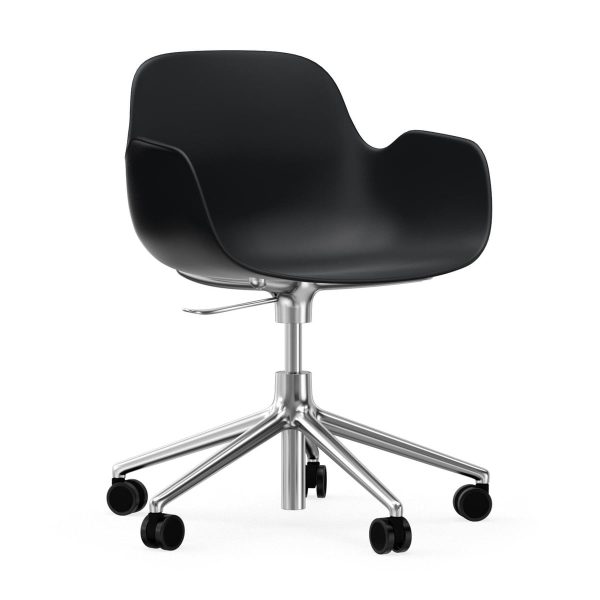 Normann Copenhagen - Form Drehsessel mi Rollen Normann Copenhagen - Form Drehsessel mi Rollen