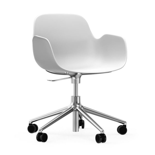 Normann Copenhagen - Form Drehsessel mit Rollen Normann Copenhagen - Form Drehsessel mit Rollen