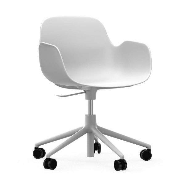 Normann Copenhagen - Form Drehsessel mit Rollen Normann Copenhagen - Form Drehsessel mit Rollen