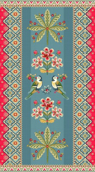 Pip Studio Darjeeling Bird Strandlaken Pip Studio Darjeeling Bird Strandlaken