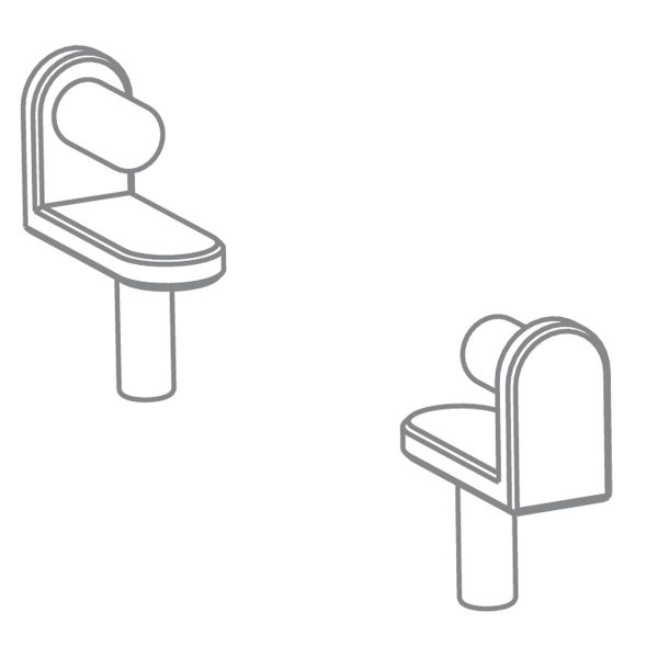 Pure Position (Growing Table) Pure Position - Growing Table Halter für Zeichenrolle Pure Position (Growing Table) Pure Position - Growing Table Halter für Zeichenrolle