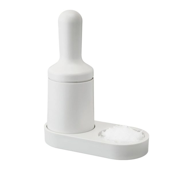 Rig-Tig by Stelton - Pfeffermühle und SalzschaleWeißT:7 H:18 B:15 Rig-Tig by Stelton - Pfeffermühle und SalzschaleWeißT:7 H:18 B:15