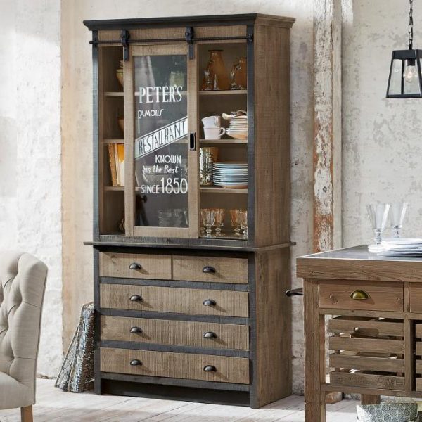 Schrank Holbrook braun H/B/T ca. 206/109/45 cm Schrank Holbrook braun H/B/T ca. 206/109/45 cm