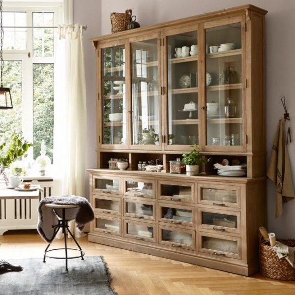 Schrank Juillac braun H/B/T ca. 240/201/44 cm Schrank Juillac braun H/B/T ca. 240/201/44 cm