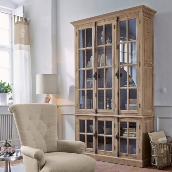 Schrank Mamirolle graubraun H/B/T ca. 241/142/43 Schrank Mamirolle graubraun H/B/T ca. 241/142/43