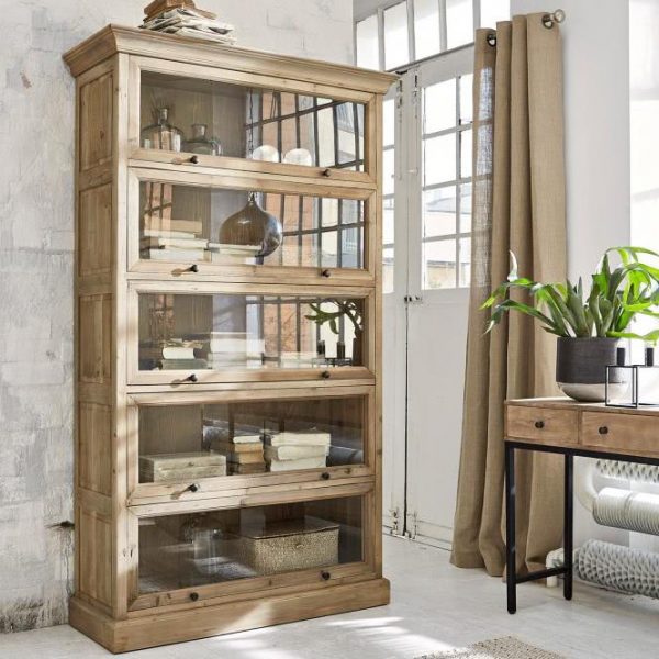 Schrank Stourbridge antikbraun H/B/T ca. 207/120/45 cm Schrank Stourbridge antikbraun H/B/T ca. 207/120/45 cm