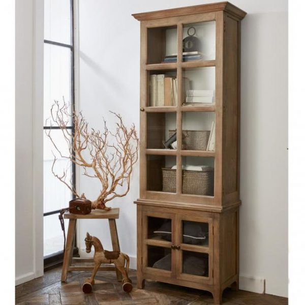 Schrank Trébrivan antikbraun H/B/T ca. 190/65/35 cm Schrank Trébrivan antikbraun H/B/T ca. 190/65/35 cm