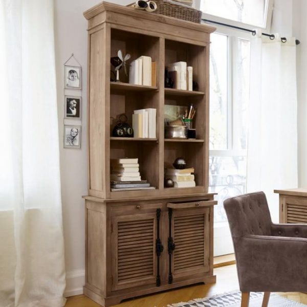 Schrank Woodlawn antikbraun H/B/T ca. 220/100/42 cm Schrank Woodlawn antikbraun H/B/T ca. 220/100/42 cm