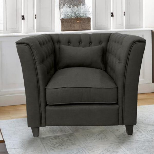 Sessel Aliceville dunkelgrau H/B/T ca. 82/98 Sessel Aliceville dunkelgrau H/B/T ca. 82/98